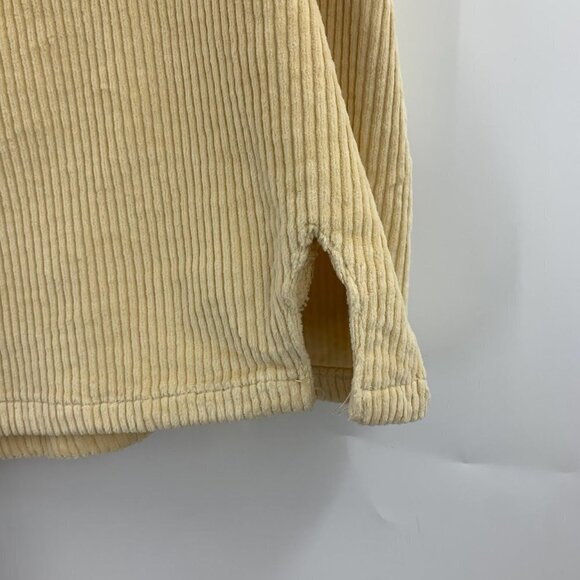 Bp Women's Corduroy Notched‎ Hem High Waist Corduroy Skirt In Tan Size 3X NWT - Picture 5 of 15